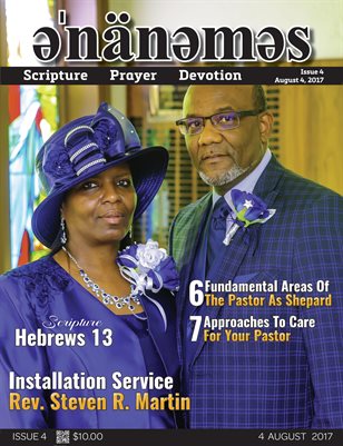 Issue 4 - Rev. Steve Martin Installation Service