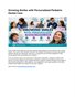 Growing Smiles with Personalized Pediatric Dental Care