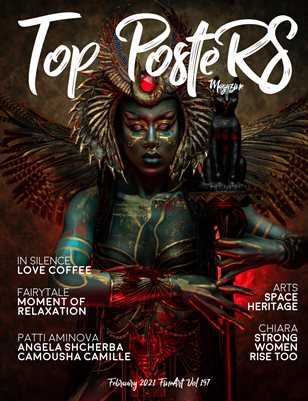 TOP POSTERS MAGAZINE - FEBRUARY, FINEART(Vol 197)