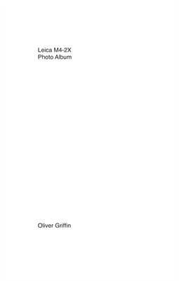 Leica M4-2X Photo Album