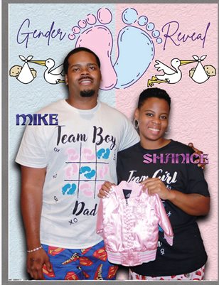 MIKE AND SHANICE REVEAL PARTY