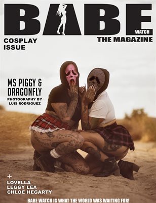BABE WATCH PRESENTS COSPLAY ISSUE VOL 94 FT DRAGONFLY & MS PIGGY