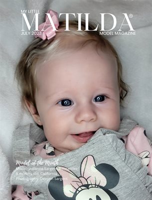 Matilda Model Magazine Cover Model Julianna Sargent-Hernandez