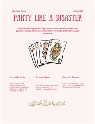 Chaos Cards and Missions