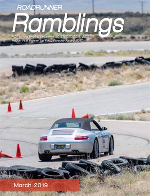 Roadrunner Ramblings, March 2019