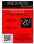 Word of Mouthz Promo Issue 
