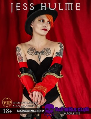 Jess Hulme - Sexy Busty Punk with Mohawk British Babe with Tattoos and Cane Wants to Put on a Show for You