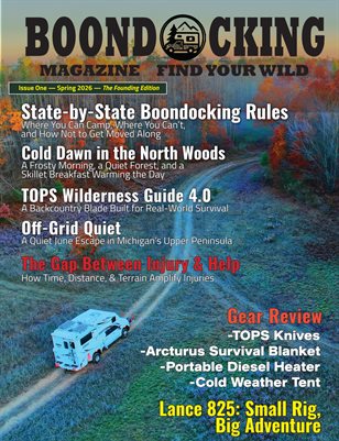 Boondocking Magazine Spring 2026 Launch Edition