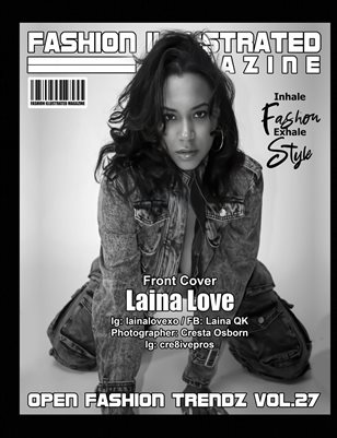 Fashion Illustrated Magazine Open Fashion Trendz Vol. 27