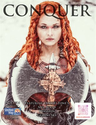 Conquer - The Viking Warrioress of iModelZone - Sexy Busty Red Head is Ready to Battle