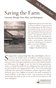 Saving the Farm | Book at a Glance