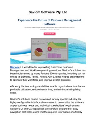 Project Management software