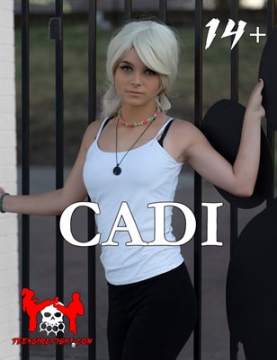 Cadence Justice -  Petite Blonde Teen from Texas Cosplays as Runa from Kakegurui 
