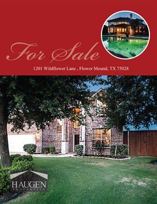 Haugen Properties - 1201 Wildflower Lane, Flower Mound, Texas 75028