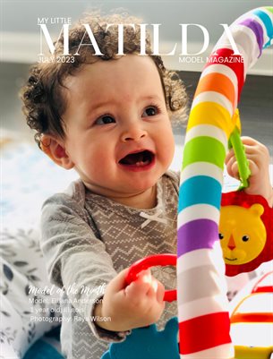 Matilda Model Magazine Cover Model Elliana Anderson