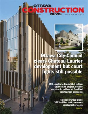 Ottawa Construction News (August 2019)