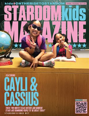 StardomKids Magazine Cayli & Cassius (MAR)
