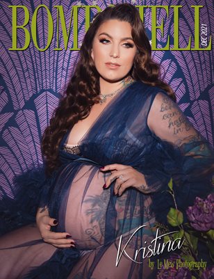 BOMBSHELL Magazine December 2021 - Kristina Cover
