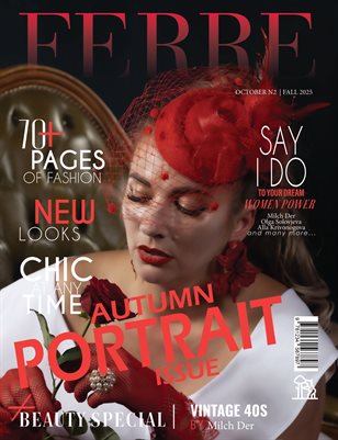 FERRE Magazine | The October Portrait Edition | Vol.2 | 2025