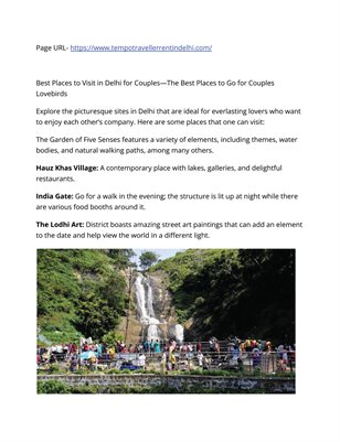 Best Places to Visit in Delhi for Couples—The Best Places to Go for Couples Lovebirds 