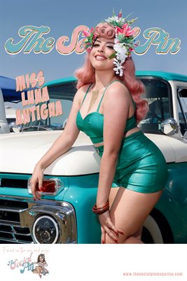The Social Pin | Issue 154 | Miss Luna Antigua Poster