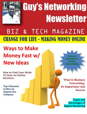 Guy's Networking Newsletter Biz and Tech Magazine August Issue