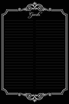 Retro Guests Poster