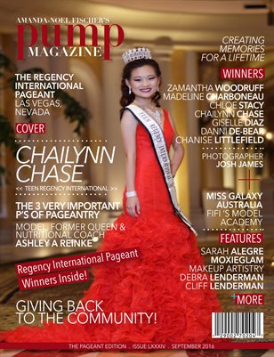PUMP Magazine Regency International Edition Featuring Chailynn Chase     
