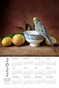2022 Calendar - Psalms 34:10 - Parakeet & Lemons
