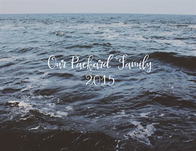 Family Book - Test 1