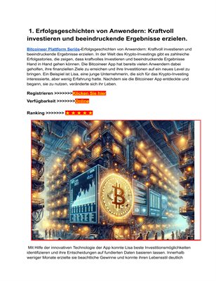 BITCOINEER PLATTFORM SERIöS-{OFFIZIELLE WEBSITE 2024}-Bitcoineer Erfahrung Tagesschau-Bitcoineer Lesch