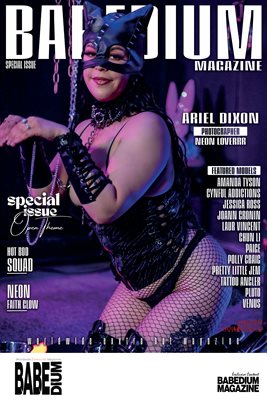 ARIEL DIXON SPECIAL ISSUE - BABEDIUM MAGAZINE COVER POSTER