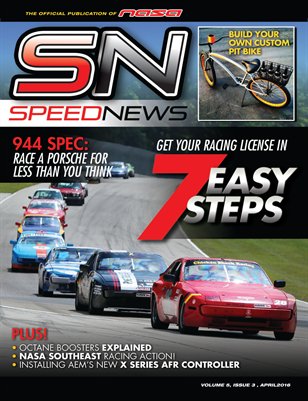 NASA Speed News April Issue 2016