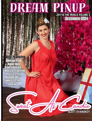 Joy To The World Volume 2 Dream Pinup Sweet As Candie Scott Evanskey Cover