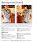 Broadwyn Shawl