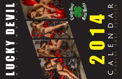 Lucky Devil Metalworks 2014 Calendar