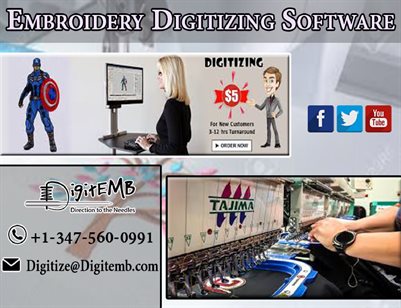 Embroidery Digitizing Software