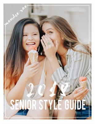 2018 Senior Style Guide