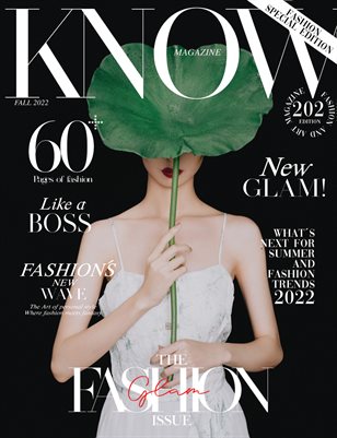 KNOW Magazine_The fashion edition.