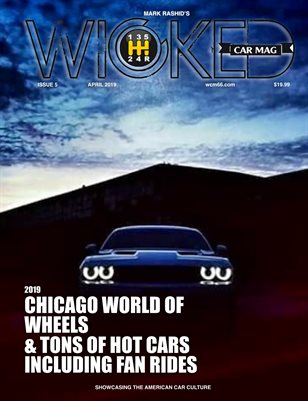 WICKED CAR MAGAZINE - APRIL ISSUE - TRI CHALLENGER