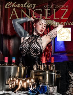 Charliez Angelz Magazine - Gold Edition - Tattooed Beauty