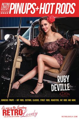 Pinups + Hotrods 2022 Volume 2 – Ruby DeVille Cover Poster