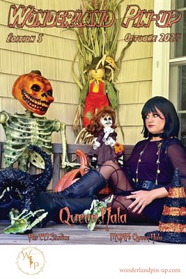 Wonderland Pin-up Octobre 2024 édition 5 Queen Nala poster de couverture