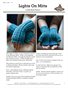 Lights On Mitts