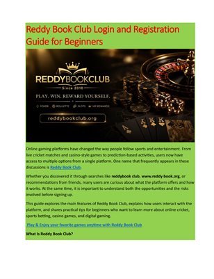 Reddy Book Club App