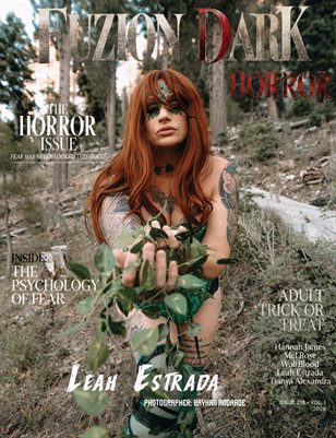 Fuzion Dark Leah Estrada Horror Halloween Edition Issue 215  vol.1 cover 2