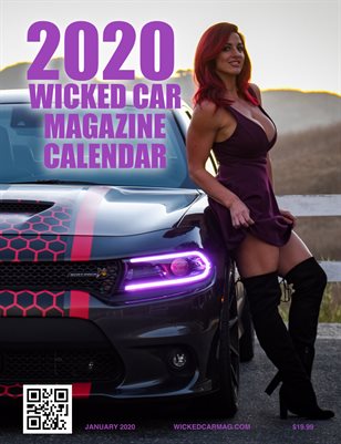 2020 WICKED CAR MAGAZINE CALENDAR LADIES EDITION