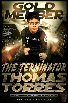 Thomas Torres Gold Member/Diploma Poster