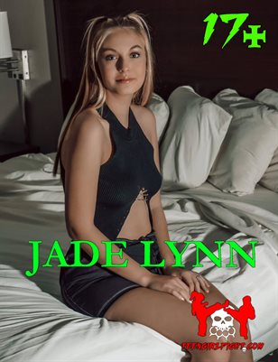 Jade Lynn - Blonde American Teen Has a Secret to Share with You Before Her Bedtime - Sit Down Beside Her