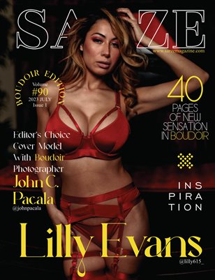 SARZE Boudoir Vol 90 July Issue 1